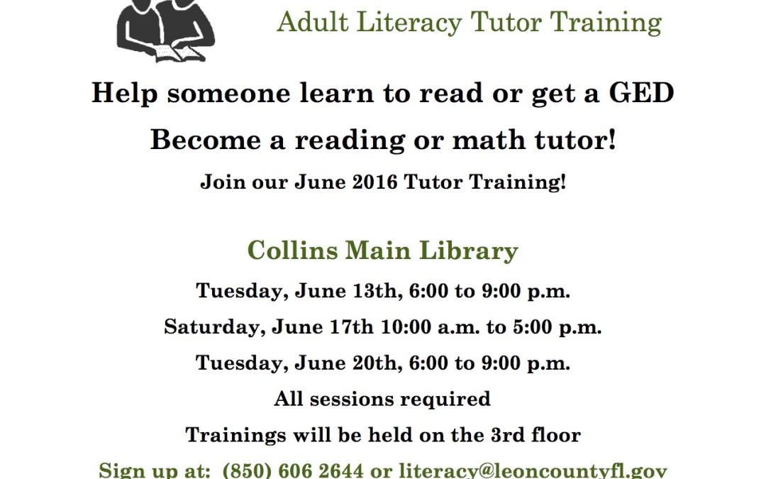 Adult Literacy Tutor Training